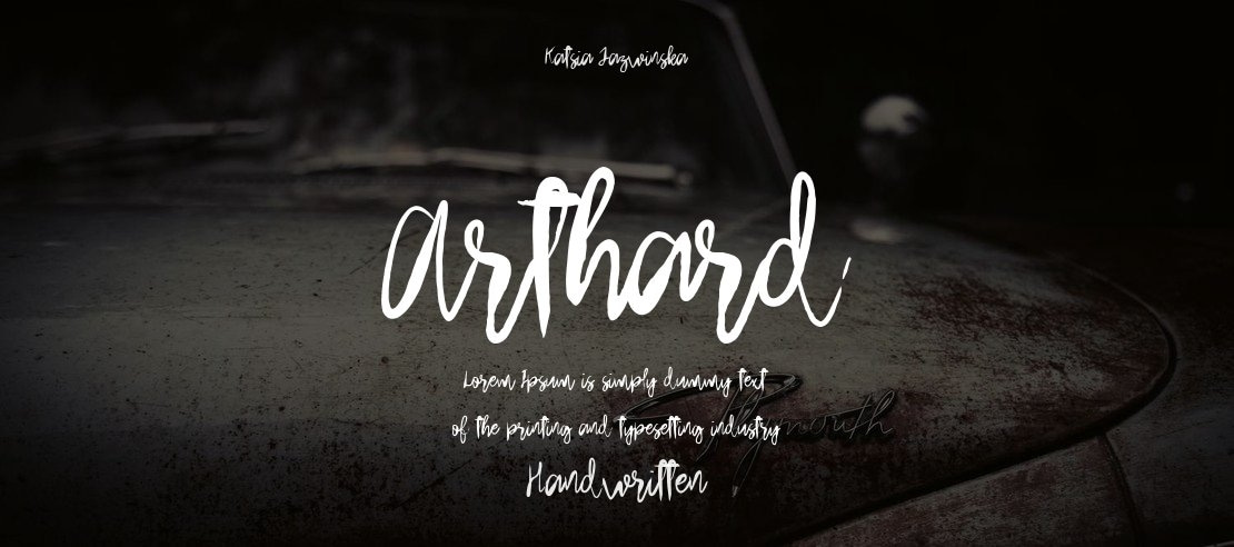 Arthard Font