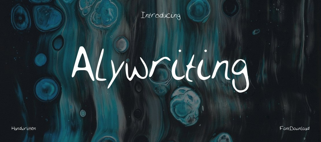 Alywriting Font