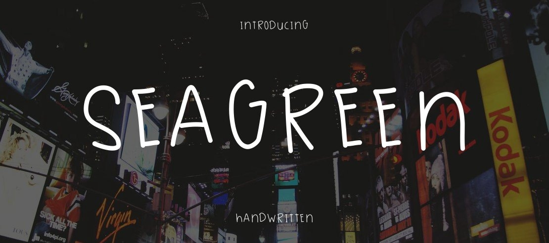 SeaGreen Font