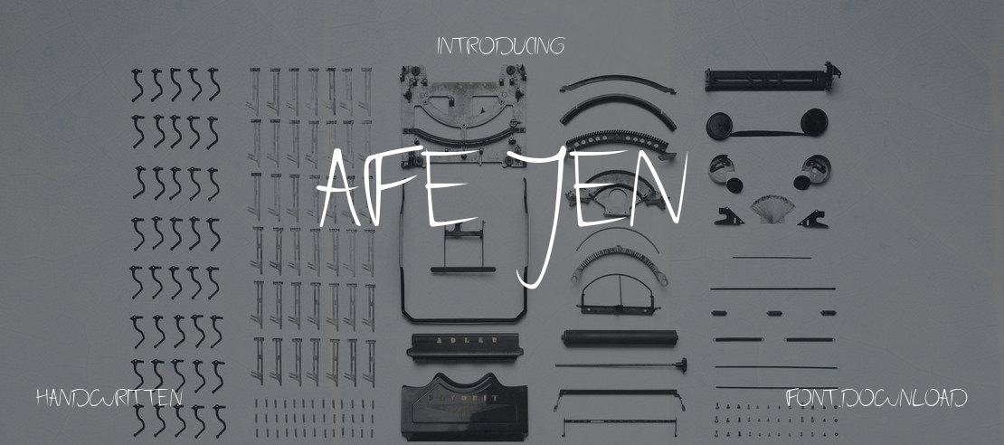 AFE Jen Font Family