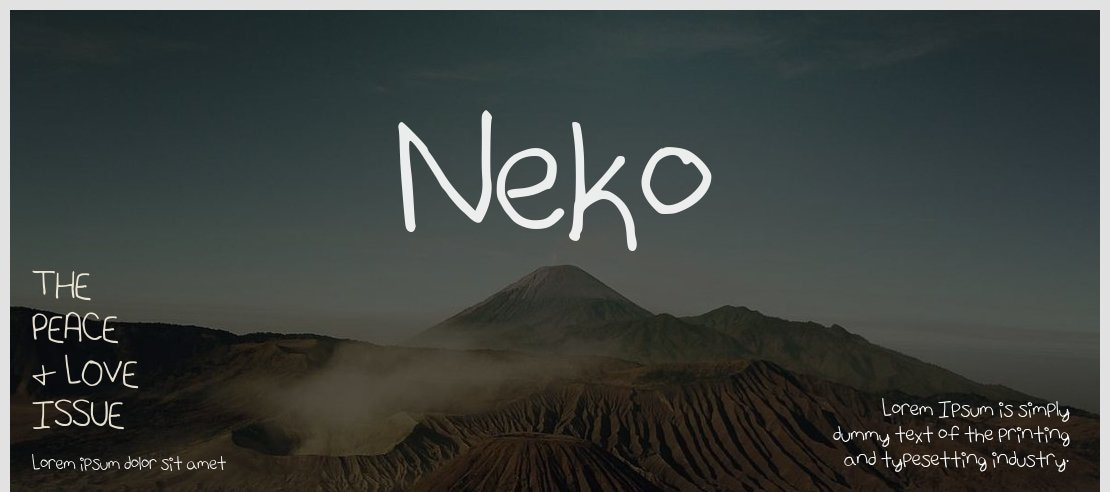 Neko Font