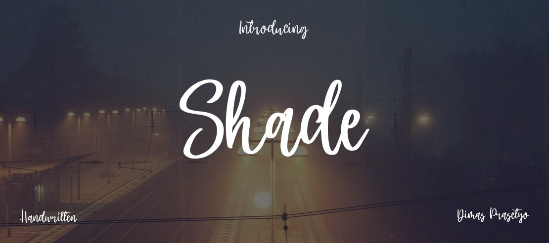 Shade Font