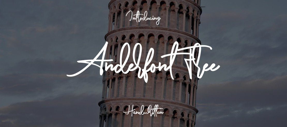 AnderfontFree Font