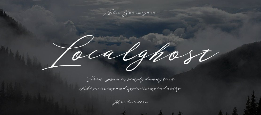 Localghost Font
