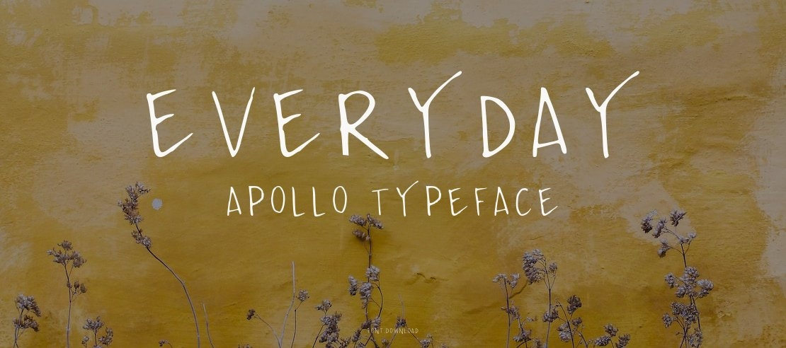 Everyday Apollo Font