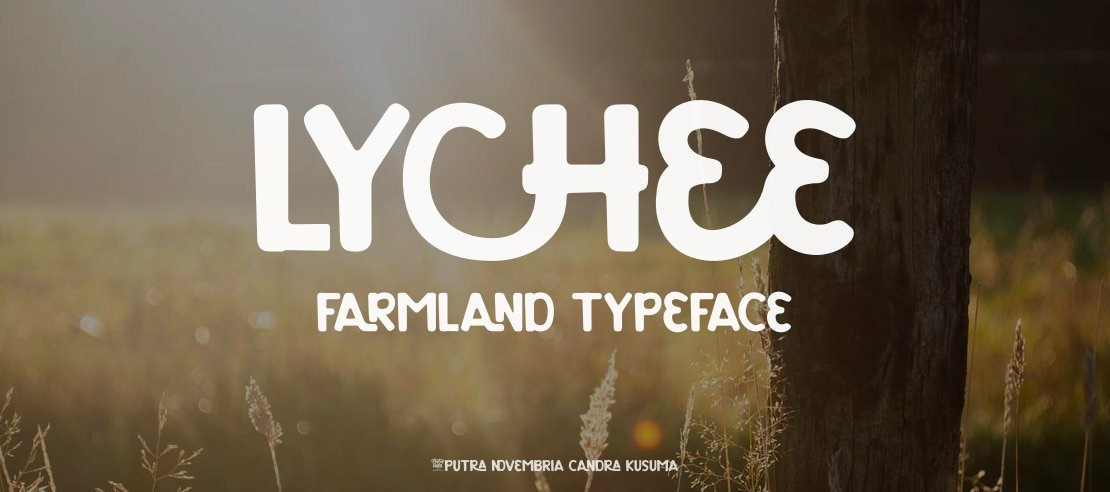 Lychee Farmland Font