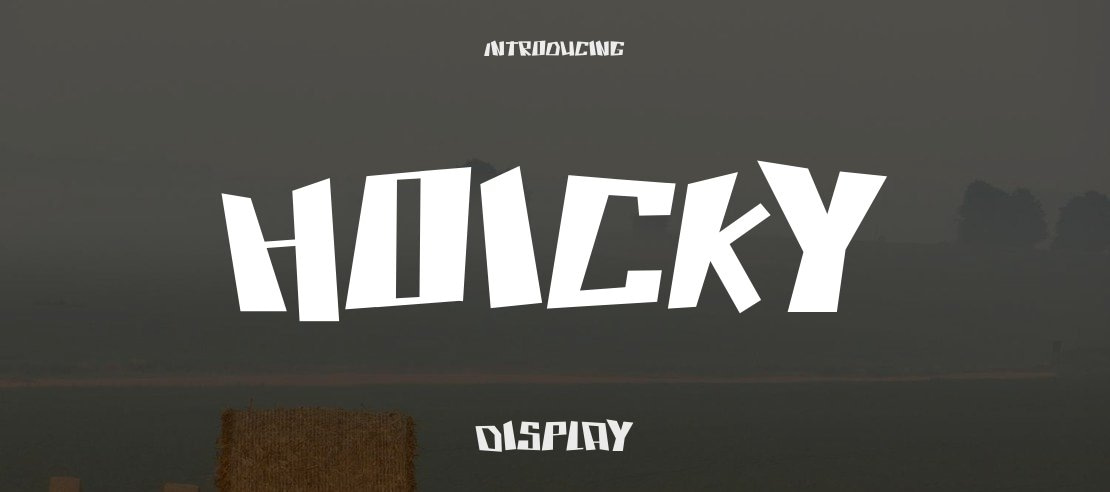 Hoicky Font