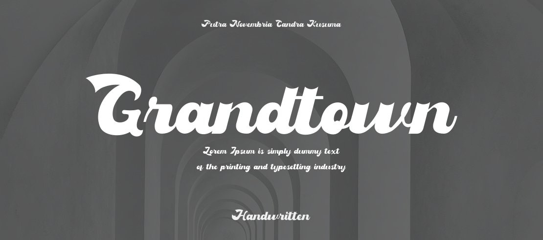 Grandtown Font