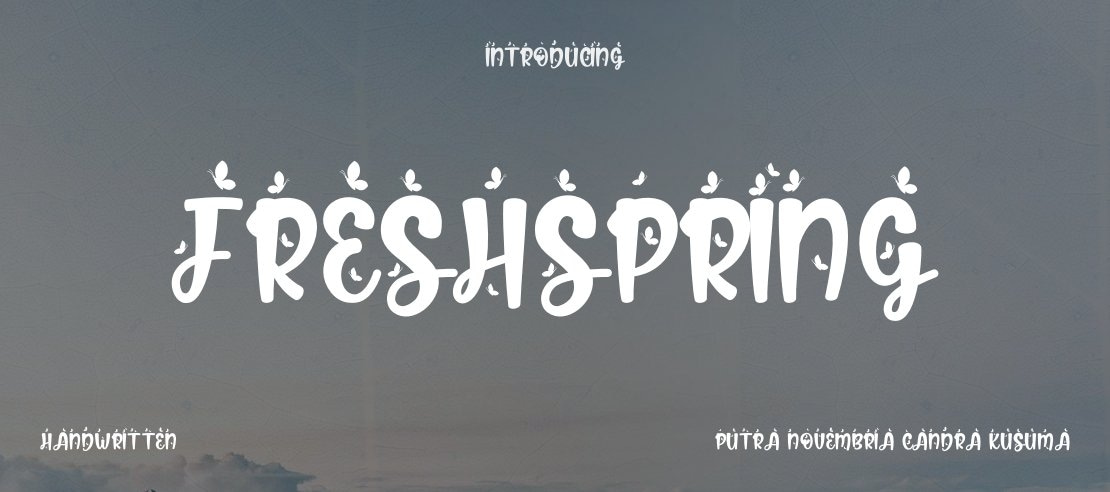 FreshSpring Font