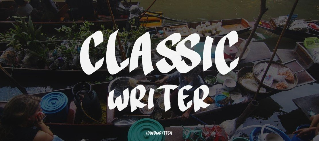 Classic Writer Font