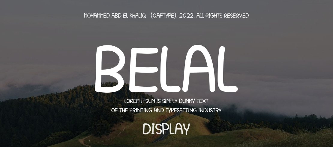 Belal Font