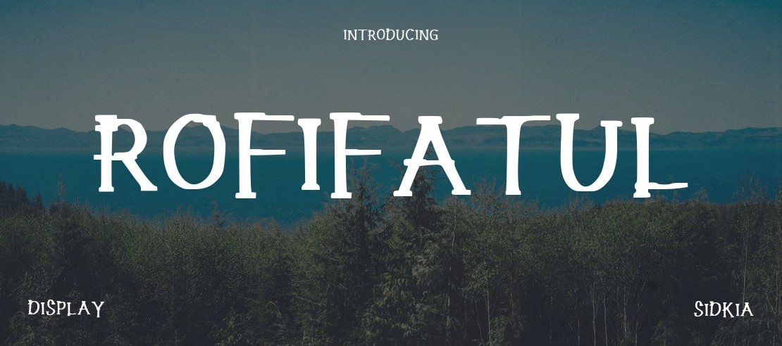 Rofifatul Font