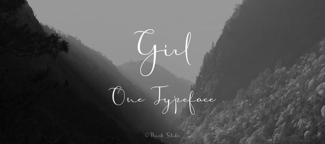 Girl One Font