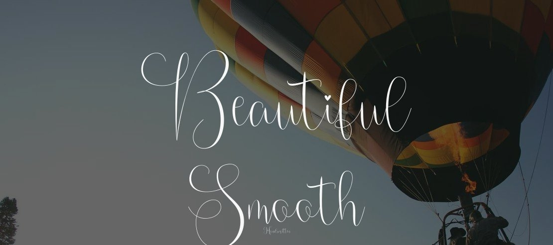 Beautiful Smooth Font