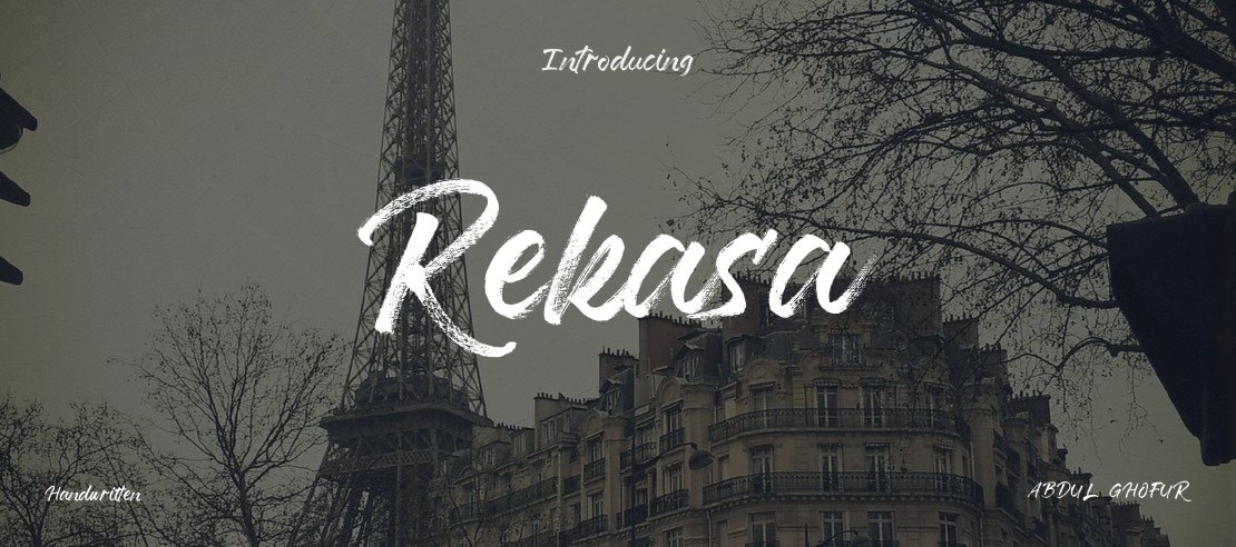 Rekasa Font