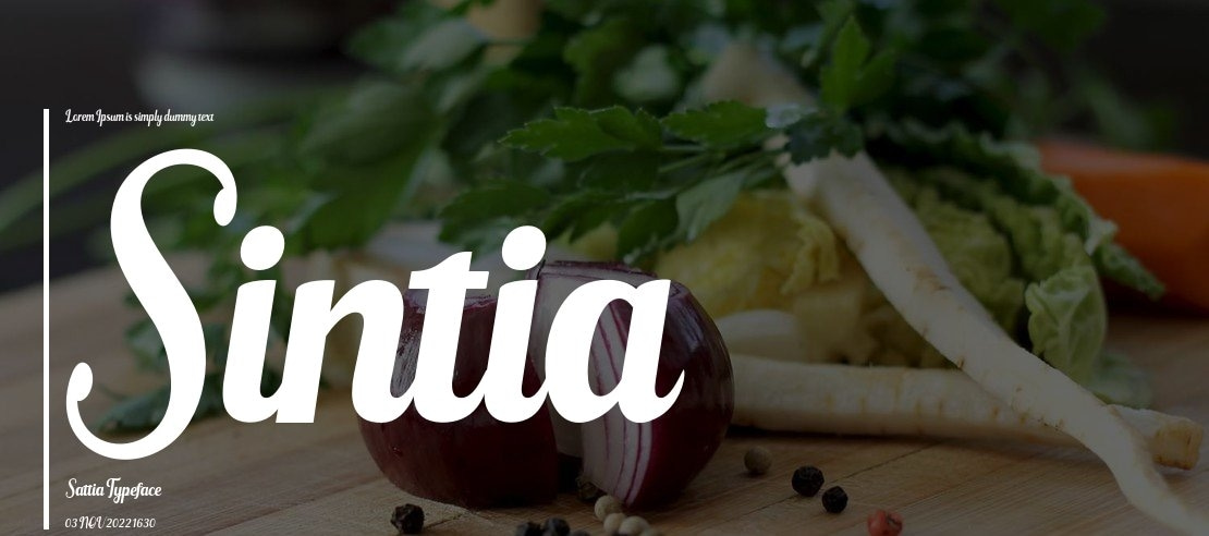 Sintia Sattia Font