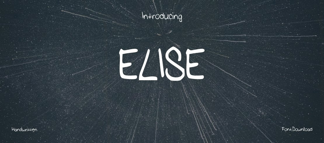 ELISE Font