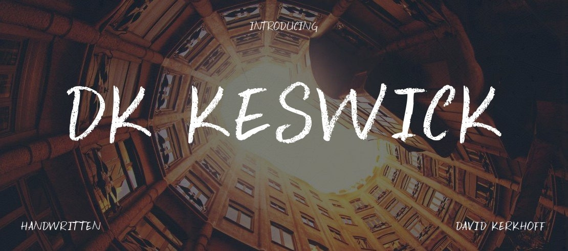 DK Keswick Font