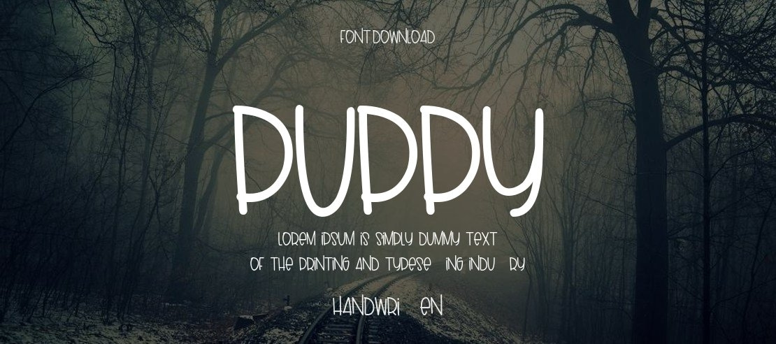 Puppy Font