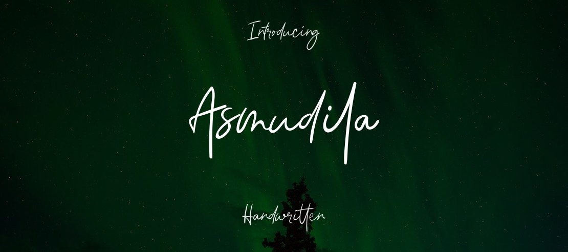 Asmudila Font