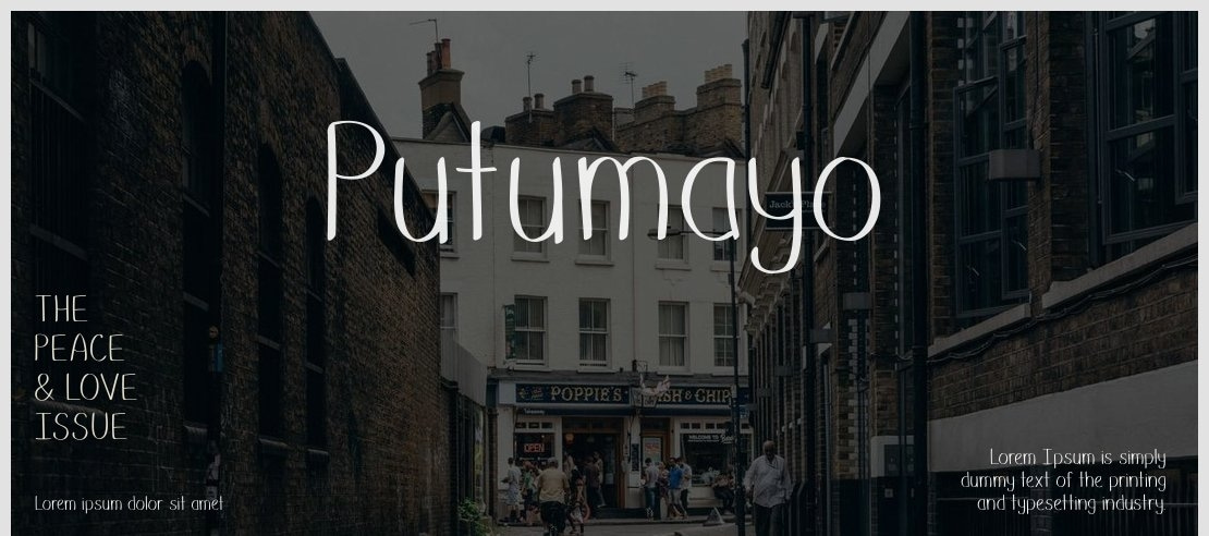 Putumayo Font