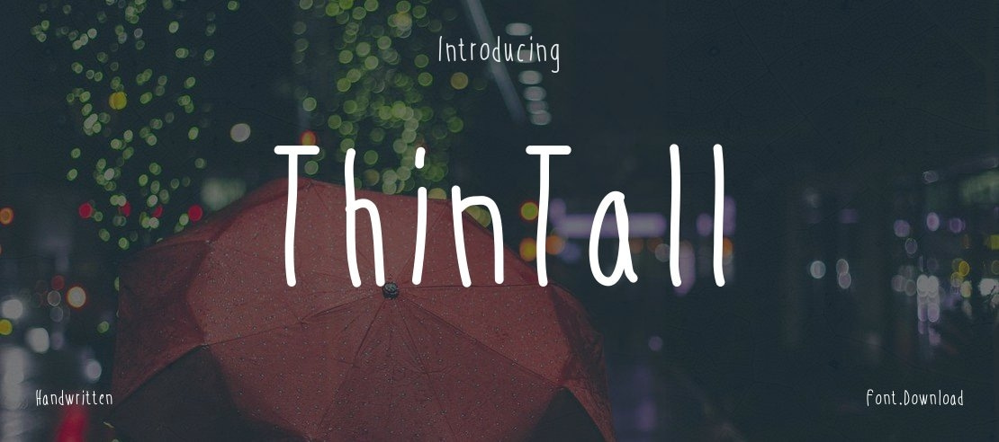 ThinTall Font