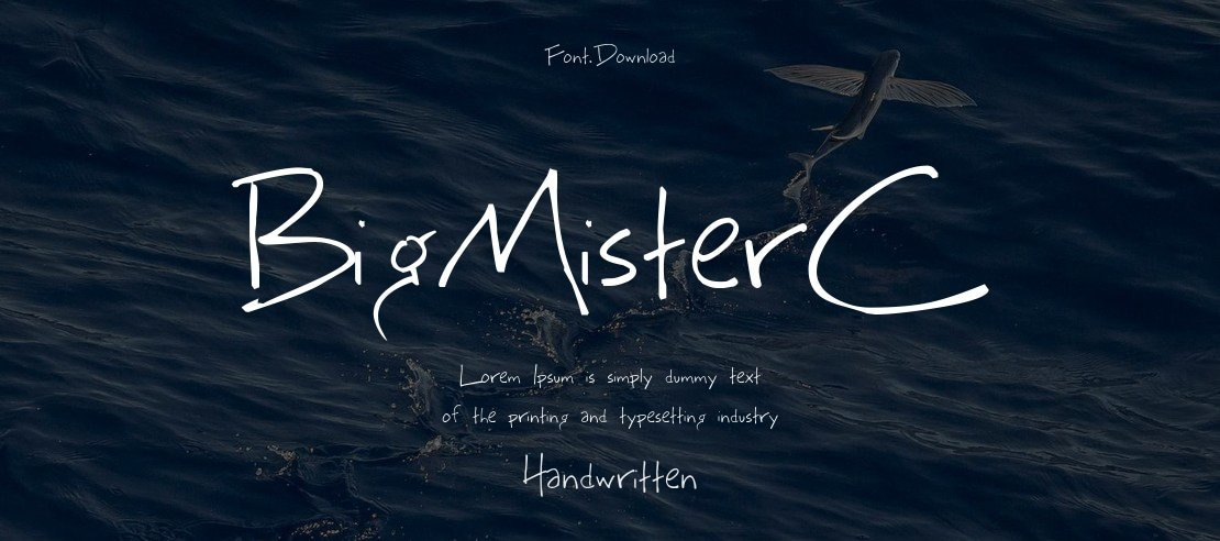 BigMisterC Font