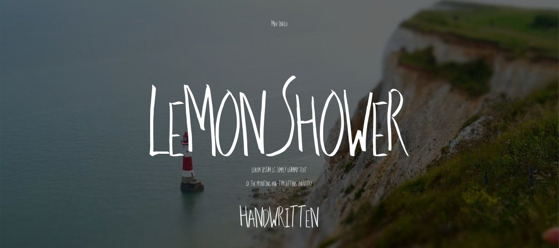 LemonShower Font