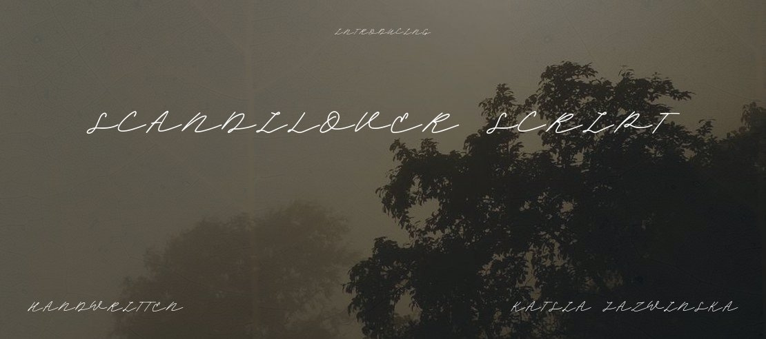 Scandilover Script Font