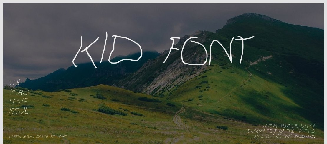 Kid_Font_ Font