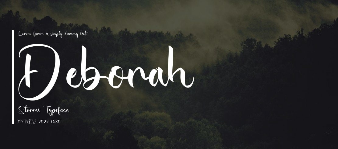 Deborah Stormi Font