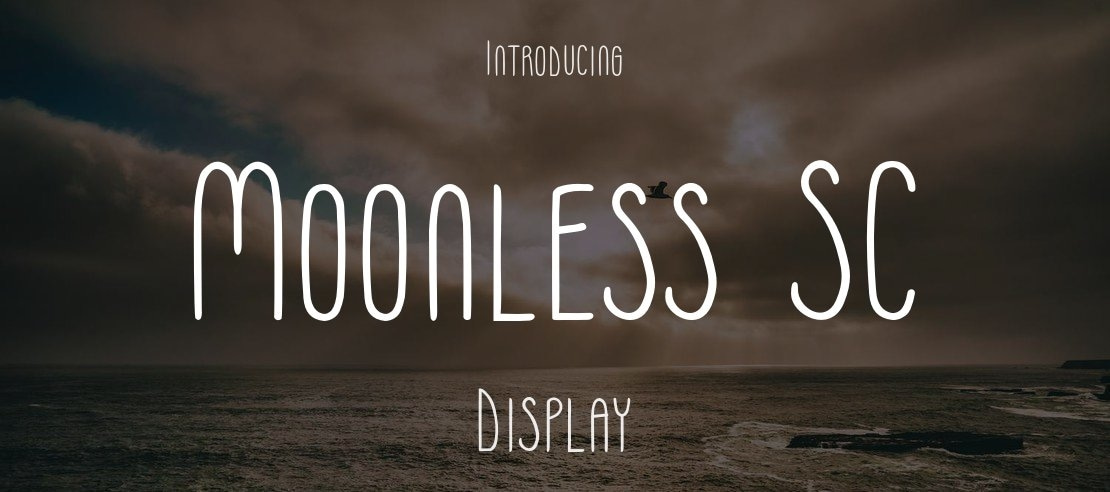 Moonless SC Font