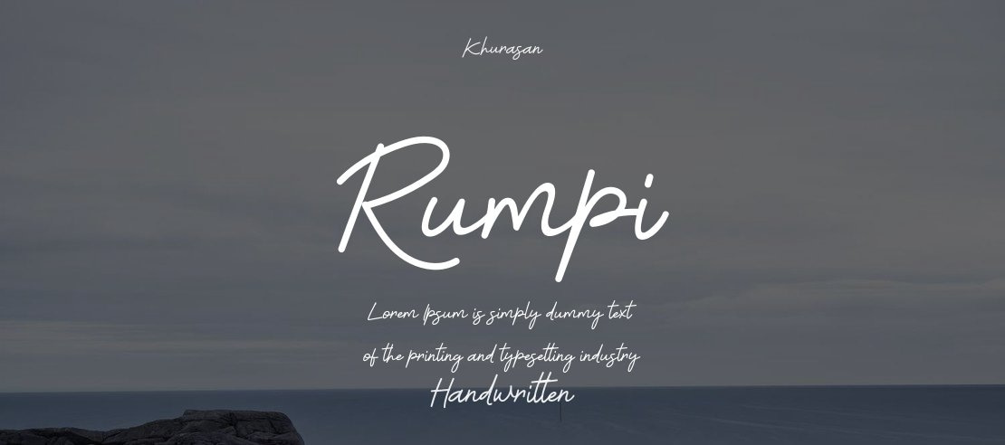 Rumpi Font