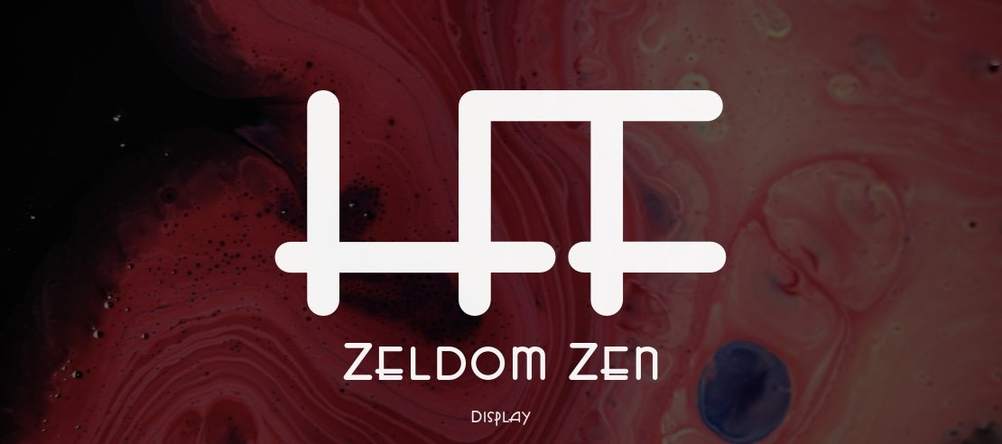 HFF Zeldom Zen Font