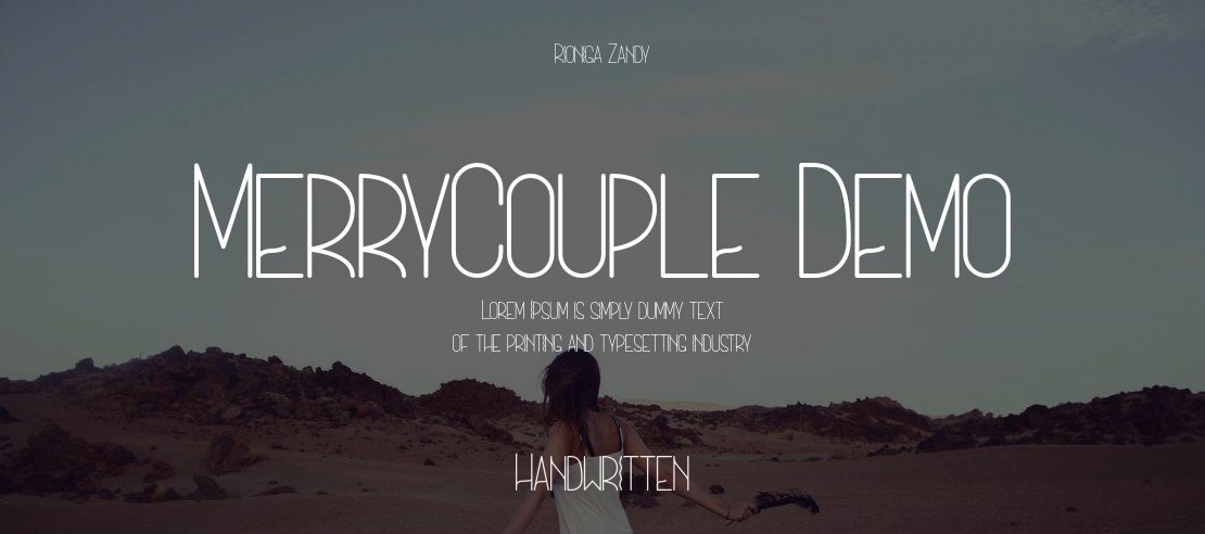 MerryCouple Demo Font Family