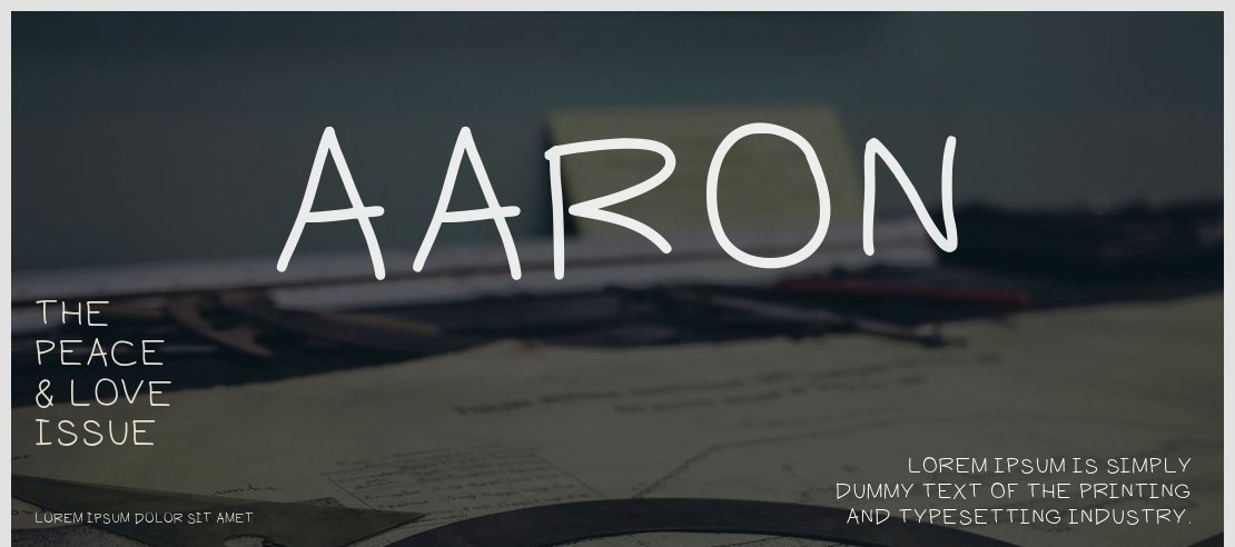 aaron Font