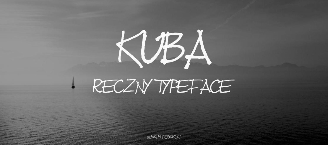 Kuba Reczny Font