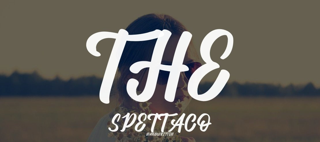 The Spettaco Font