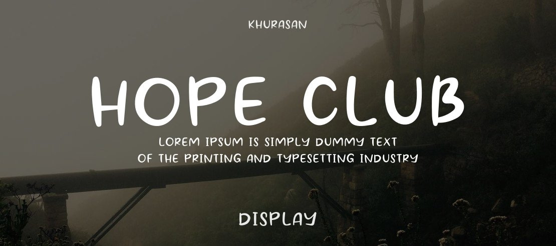 Hope Club Font
