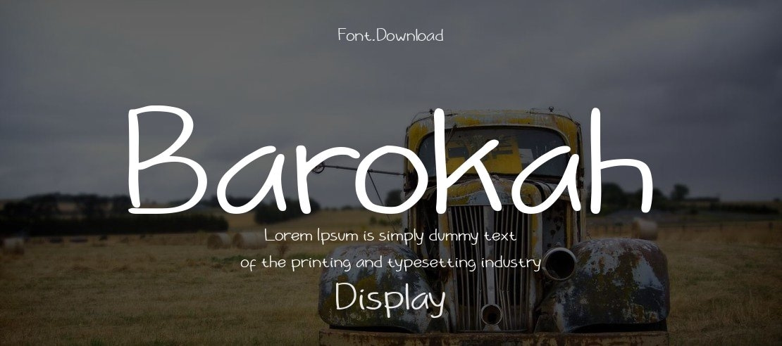 Barokah Font Family