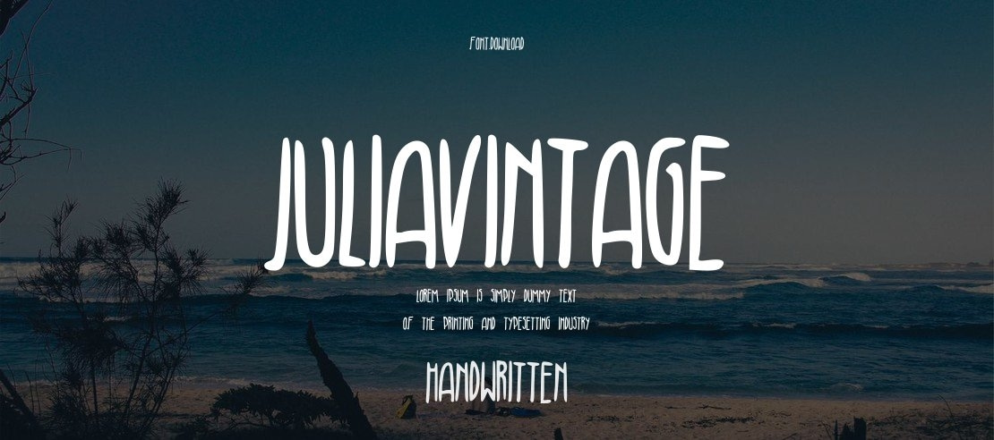 JuliaVintage Font