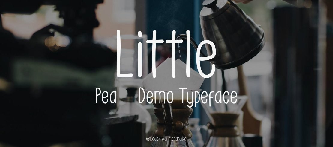 Little Pea - Demo Font