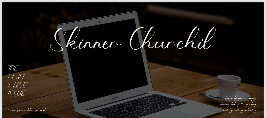 Skinner Churchil Font