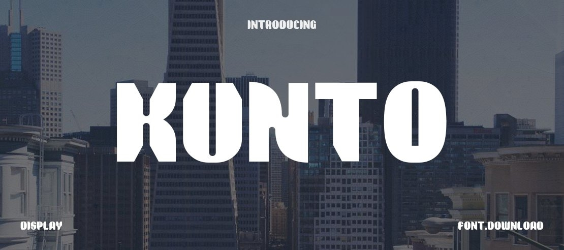 Kunto Font