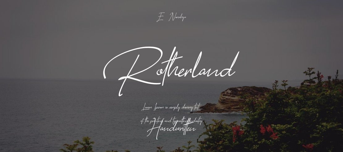 Rotherland Font