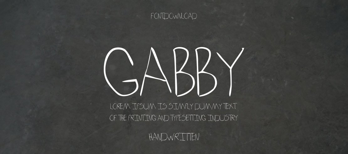 Gabby Font