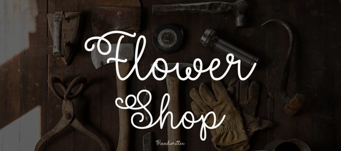 Flower Shop Font