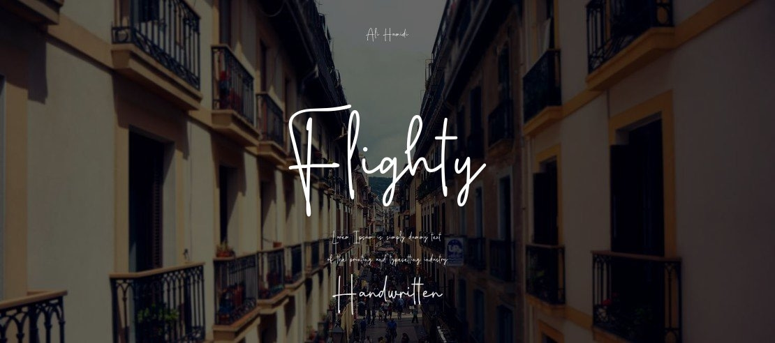 Flighty Font