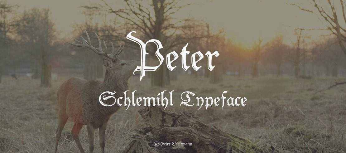 Peter Schlemihl Font