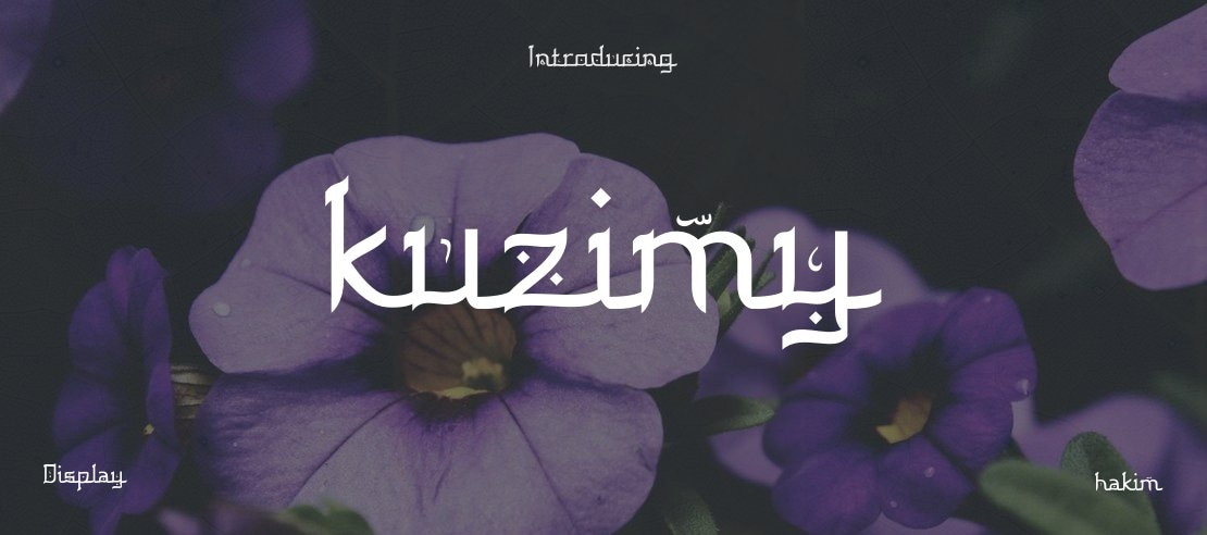 kuzimy Font